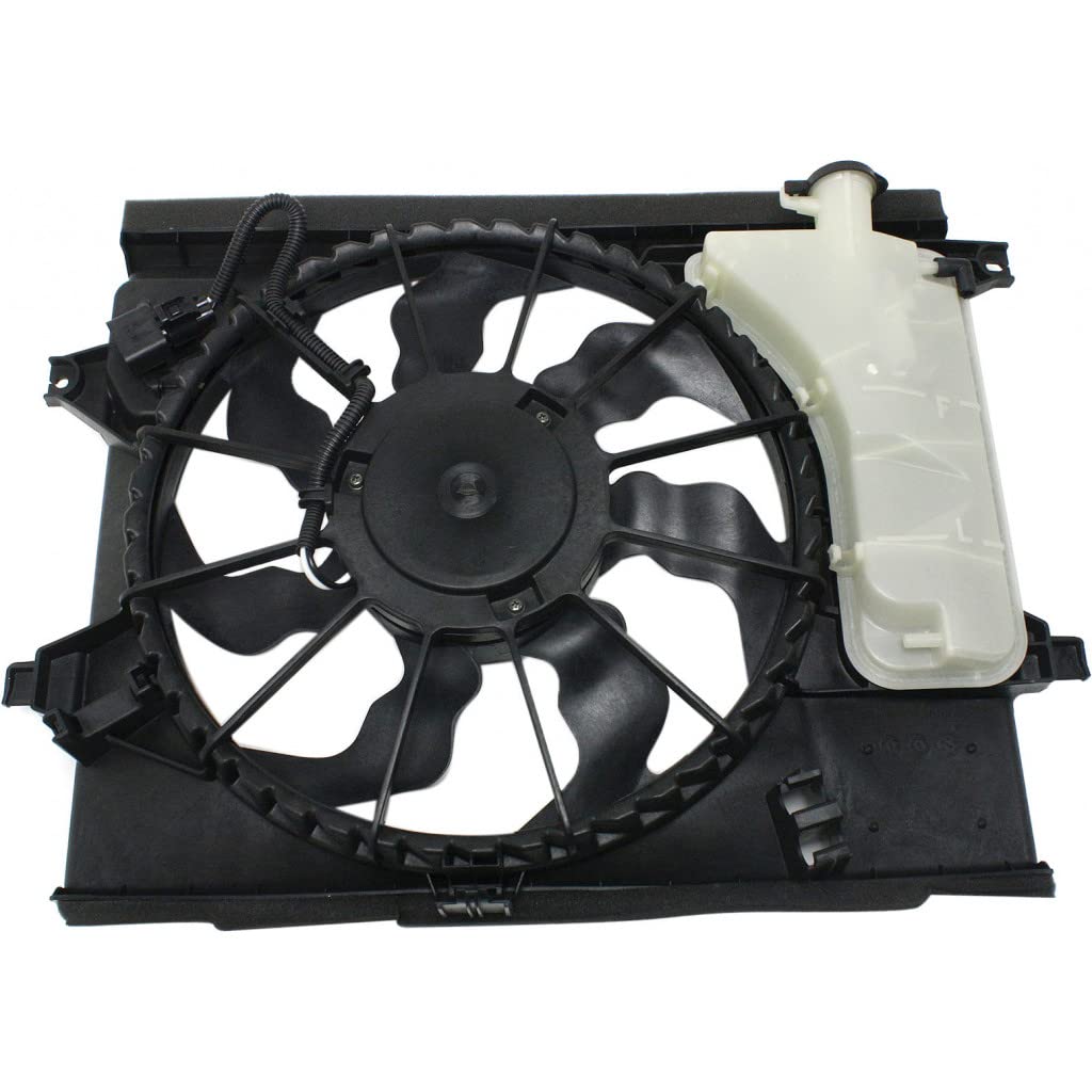 Kia Soul Radiator Fan Assembly Replacement for 2012-2016 Models (1.6L & 2.0L) - Compatible with KI3115134 & 25380 2K600 | Engine Cooling System Part for Hot Weather & Heavy Traffic Driving