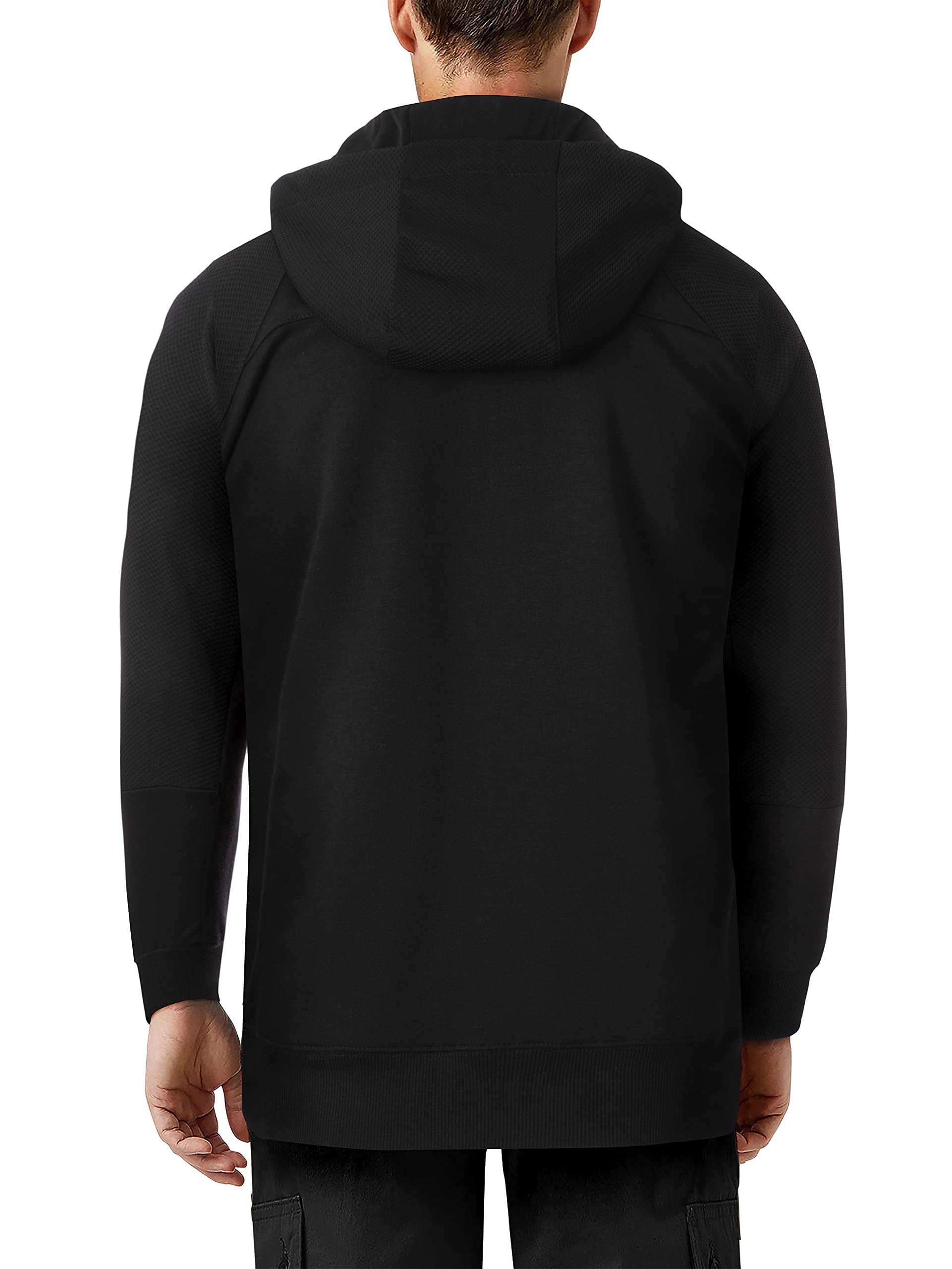 Men's Athletic Zip-Up Hoodie - Lightweight, Breathable & Stylish for Gym, Running & Casual Wear | Hat and Beyond