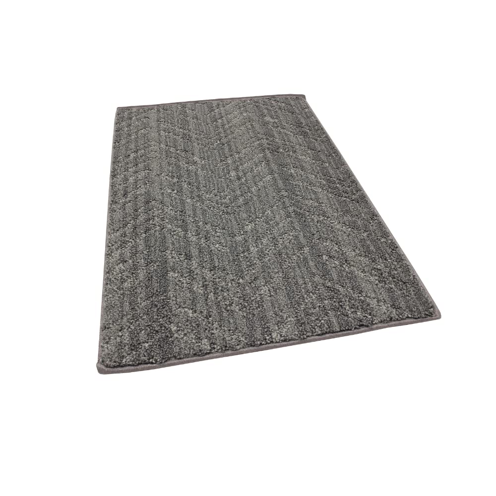 Flatlands 4x12 Plateau Area Rug - Non-Slip Accent Carpet Runner for Living Room, Bedroom, Hallway | Modern Home Decor Floor Mat