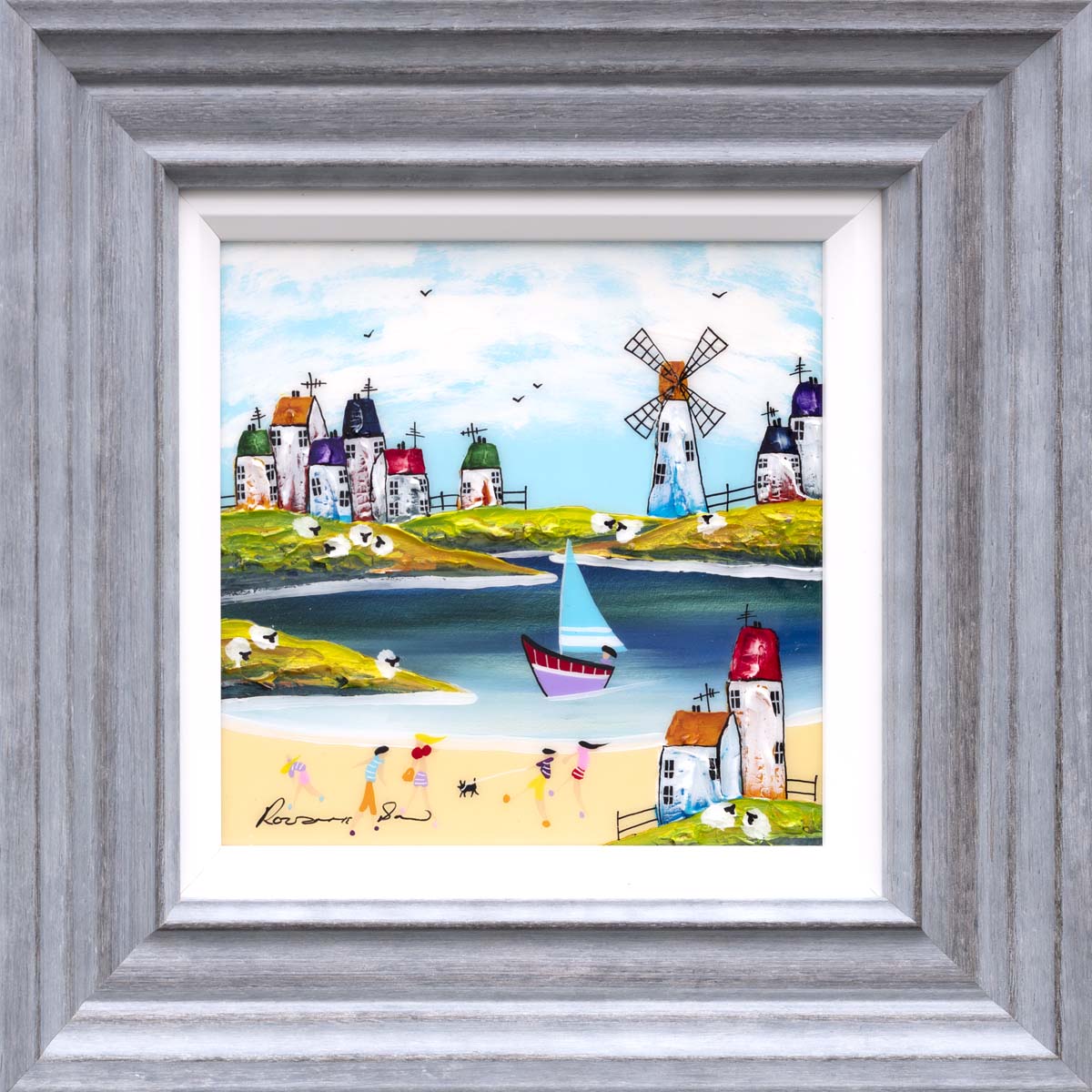 Original 'A Sunny Day Out' Art Print - Perfect for Home Decor, Office Wall Art & Gift Ideas