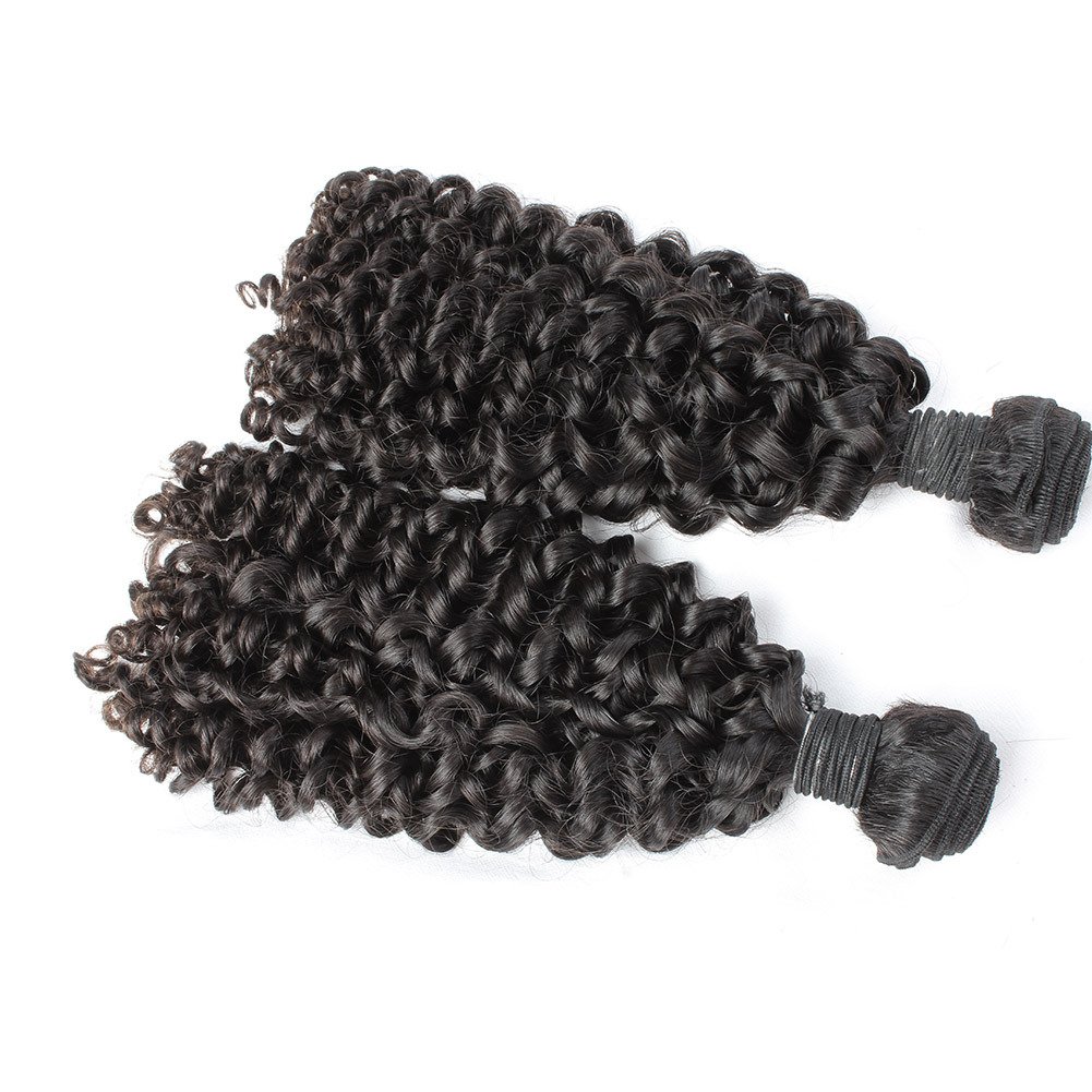 Brazilian Remy Virgin Hair Deep Curly Weave Wave 1 Bundle Human Hair Extensions 30