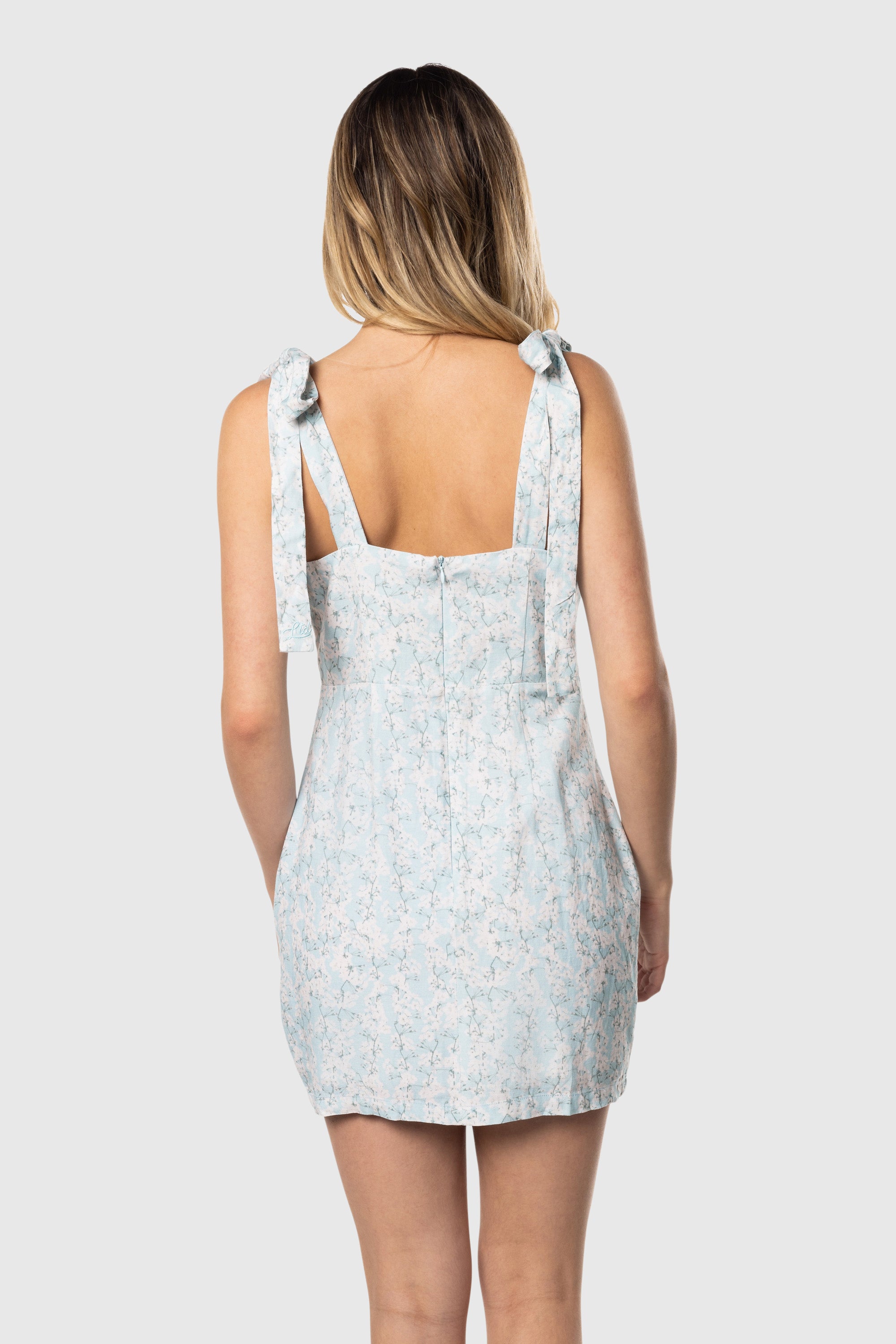 Elegant Shoulder Tie Dress for Women - Summer Flowy Boho Maxi Dress - Perfect for Beach, Vacation & Date Night