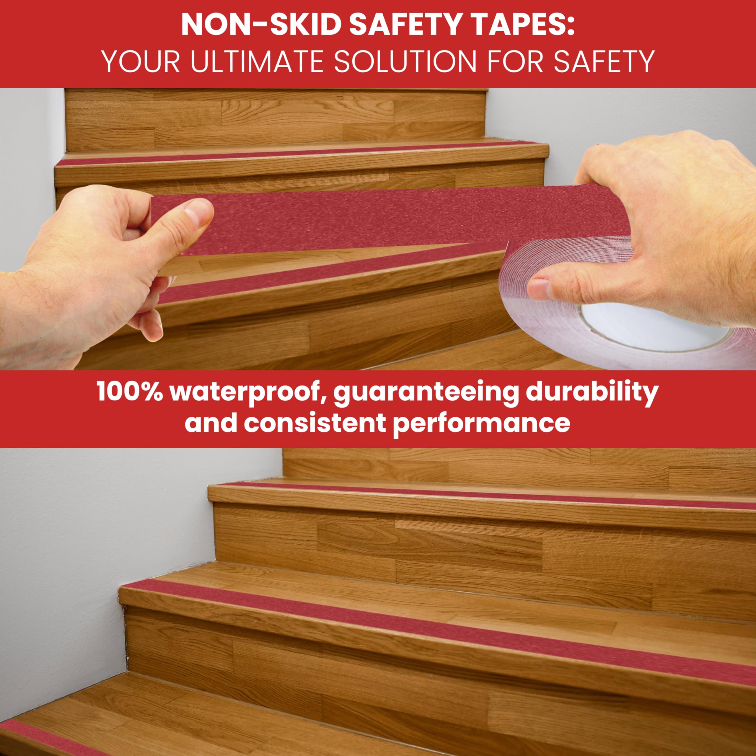 GGR Supplies T.R.U. NST-20C Yellow Non-Skid Tape - 12