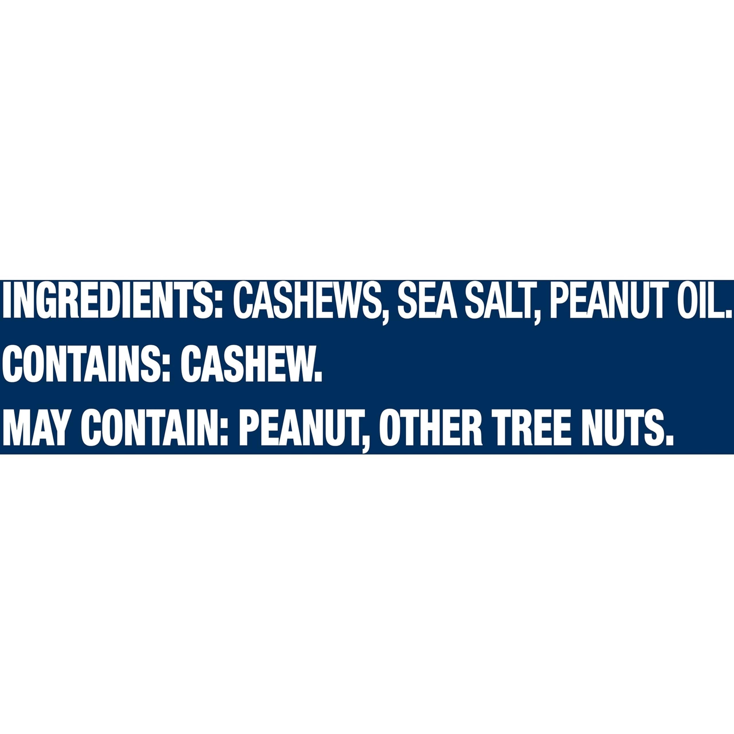 PLANTERS Deluxe Whole Cashews 8.5oz (240g) - Premium Unsalted Nuts for Snacking, Baking & Gifts - Perfect for Office, Parties & Healthy Lifestyle