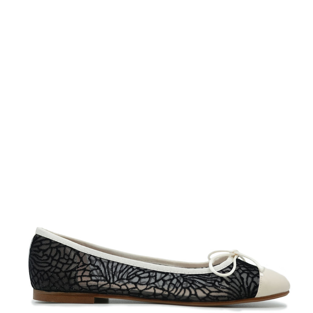 Beberlis Two-Tone Mesh Flat Shoes for Women - Comfortable & Stylish Slip-On Loafers for Casual Wear, Office, and Travel