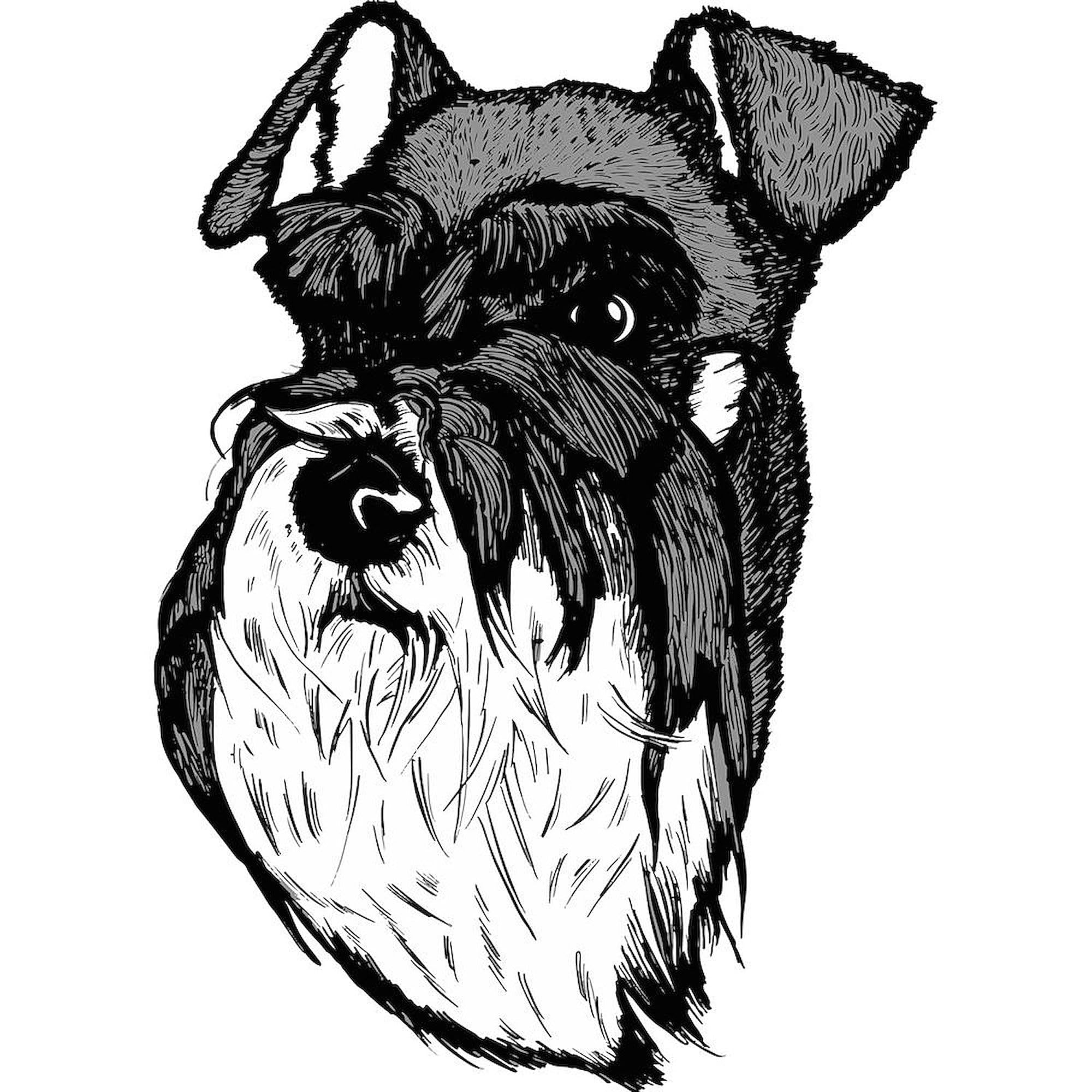 Miniature Schnauzer 11 oz Ceramic Coffee Mug - 325ml Dog Lover's Gift, Perfect for Home, Office & Pet Lovers - Cute Puppy Design for Tea, Hot Chocolate & Coffee