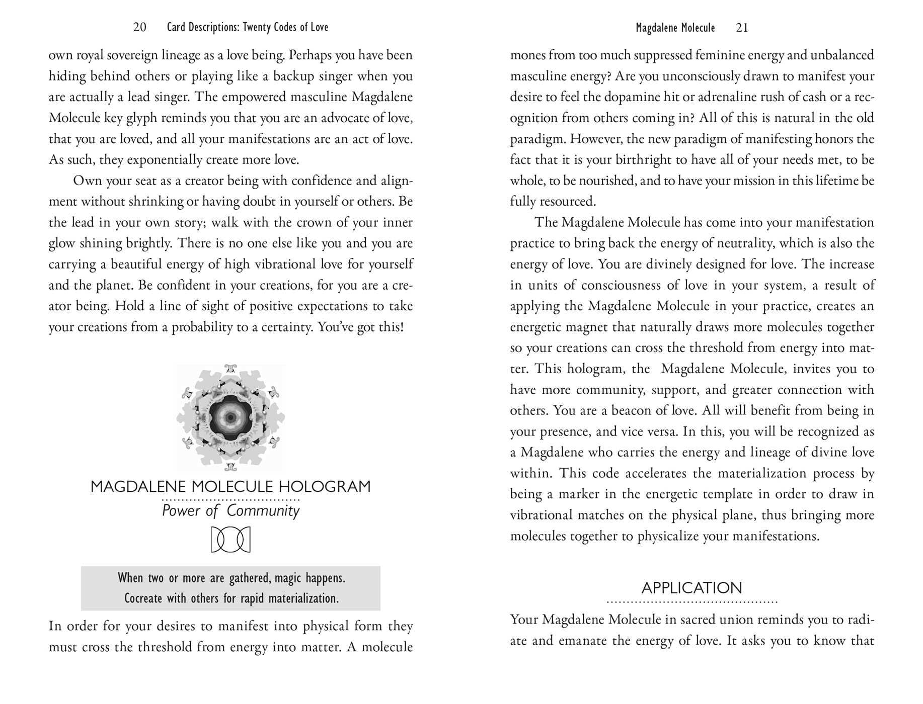 Magdalene Manifestation Cards - Law of Attraction Deck for Abundance & Love | Spiritual Growth, Meditation & Self-Discovery Tool