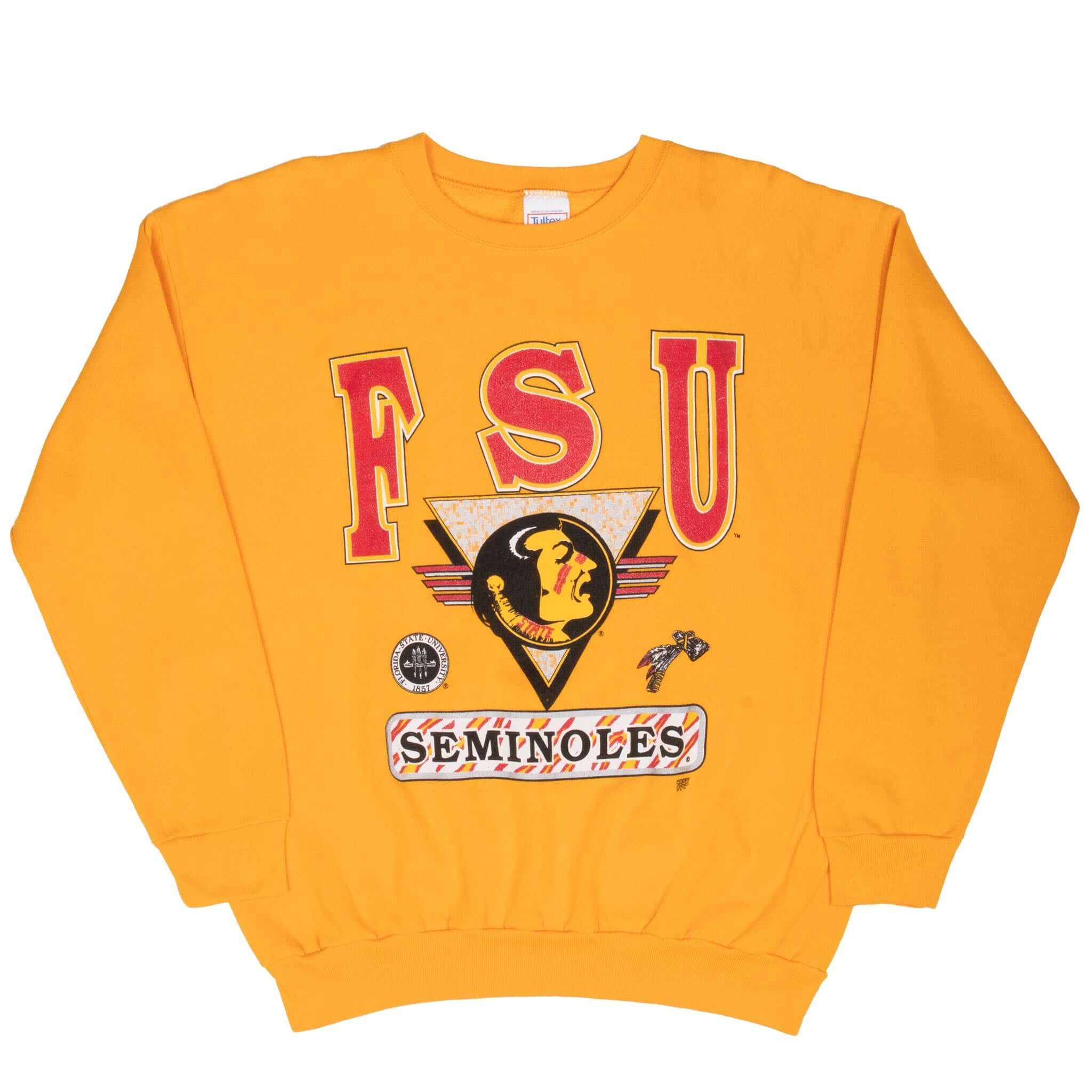 Vintage Florida State Seminoles FSU Sweatshirt 1990s XL - Retro College Football Fan Apparel - Made in USA - Perfect for Game Day, Tailgating & Casual Wear
