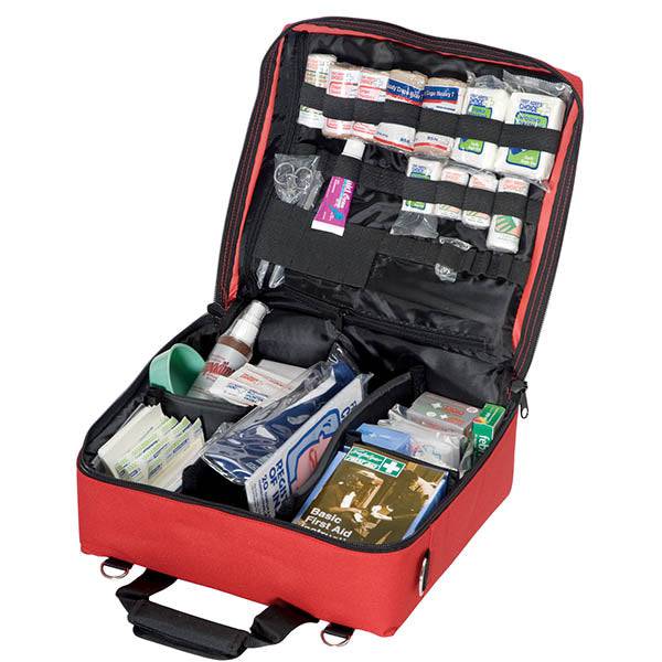 HART Sports First Aid Kit - Compact & Portable for Outdoor, Camping, Hiking, and Emergency Preparedness - Essential Medical Supplies for Injuries & Wounds
