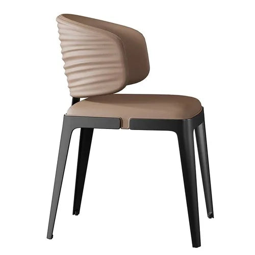 Vintage Italian Mid Century Modern Dining Chair - Elegant Wooden & Upholstered Design for Home, Restaurant & Office Use
