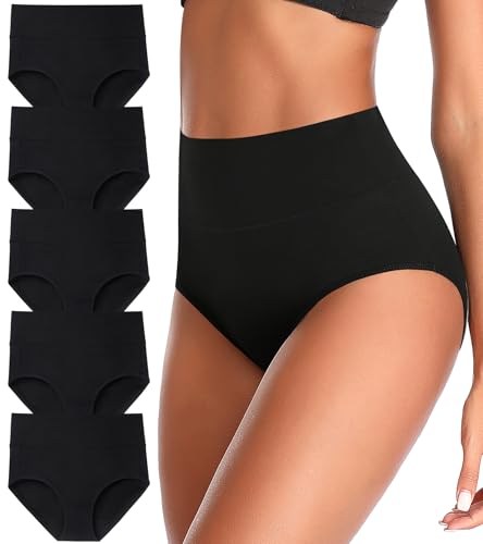 Solid Black-5 Pack