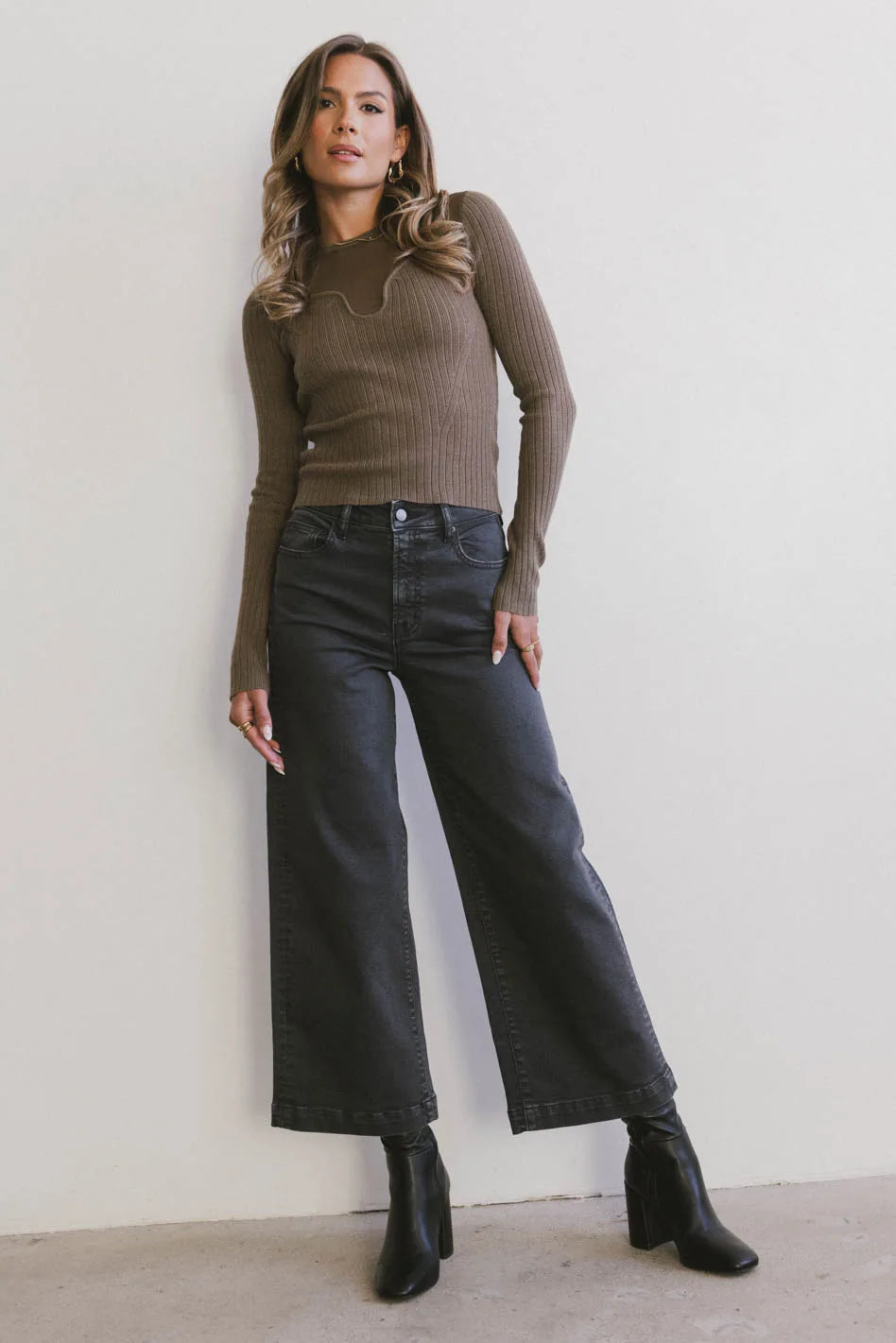 Stylish Olive Alder Sweater for Women - Cozy Knit Pullover for Fall & Winter - Perfect for Casual Outfits & Layering
