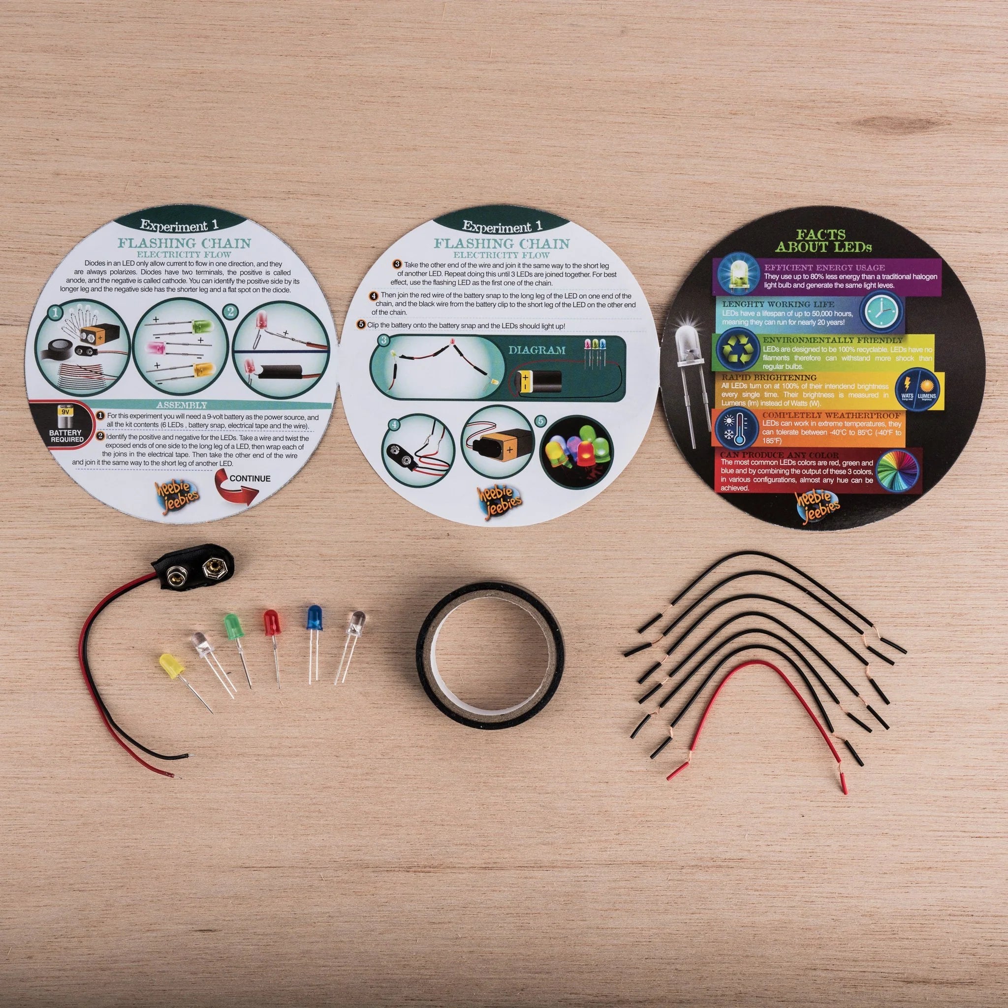 DIY Mini Lighting Electronics Kit for Kids - Fun STEM Educational Toy for Science Projects & Home Learning Activities