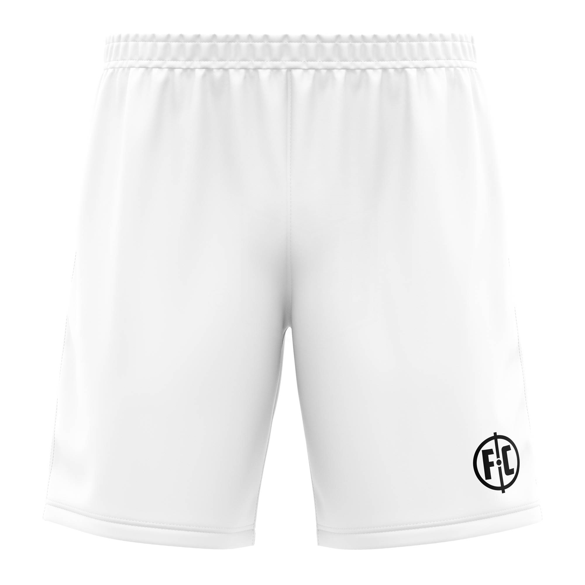FC Match Football Shorts - White | Breathable & Lightweight Soccer Shorts for Men | Perfect for Training, Matches & Casual Wear