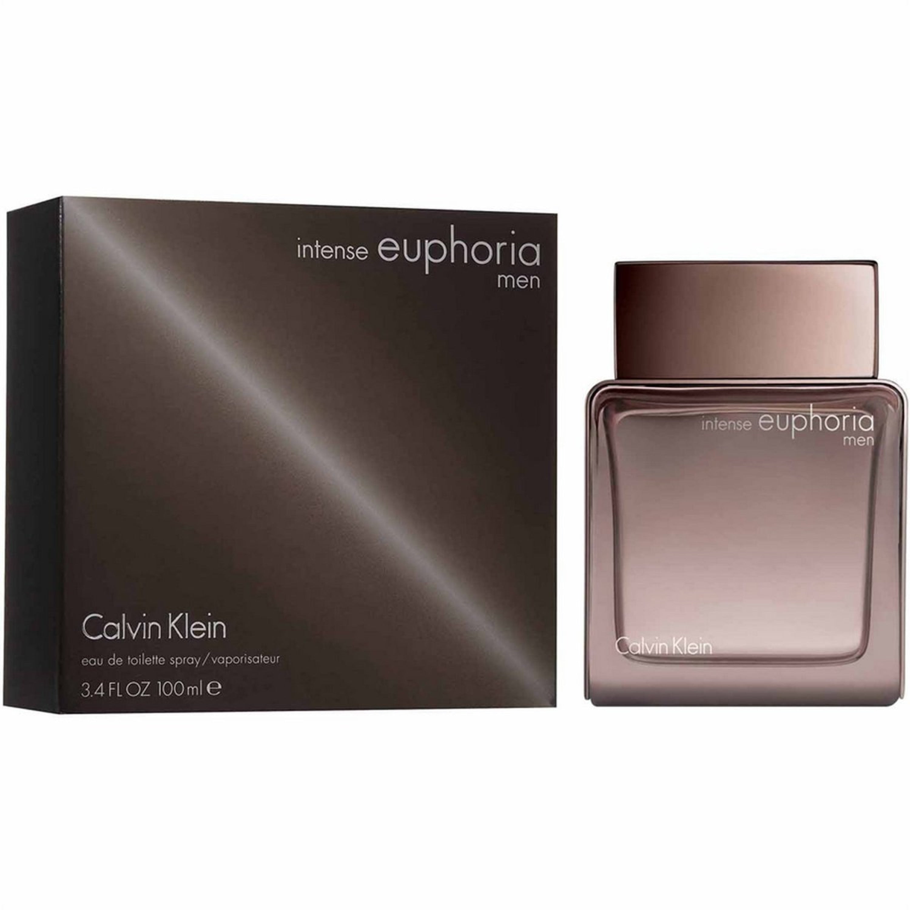 Calvin Klein CK Euphoria Intense Eau de Toilette Spray for Men - Long-Lasting Fragrance for Date Night & Special Occasions