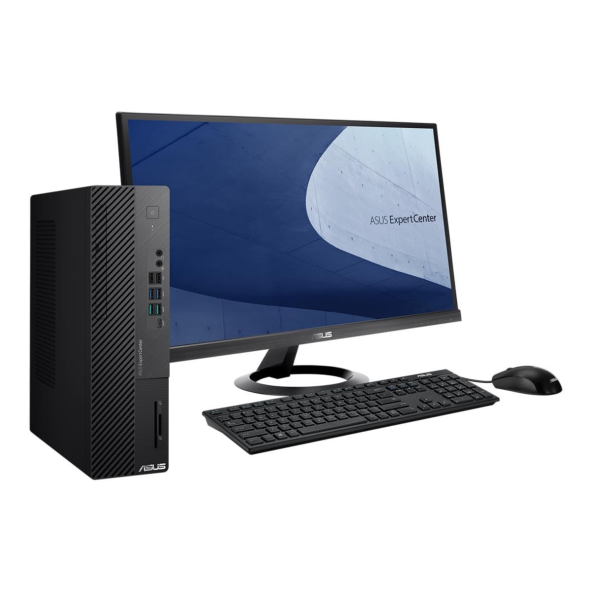 ASUS ExpertCenter D500SD Compact Business Desktop PC - Intel Core i5-12400 Processor, 8GB DDR4 RAM, 512GB PCIe SSD, TPM Security, Windows 11 Pro (Black) | Ideal for Office Work, Home Office & Small Business Computing