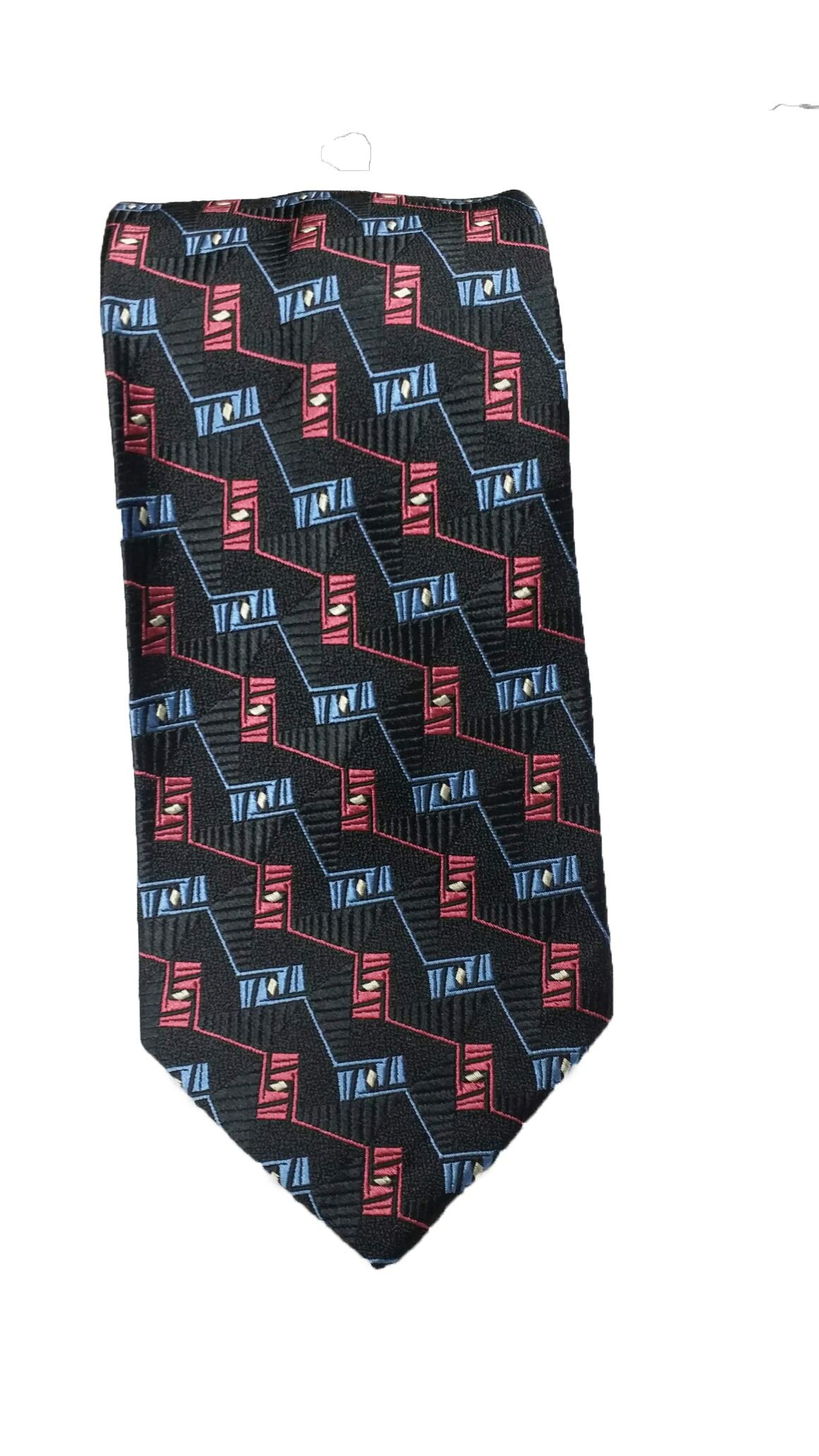 Stylish Geometric Pebble Beach Seven Fold Tie for Men - Perfect for Weddings, Business Meetings & Formal Events