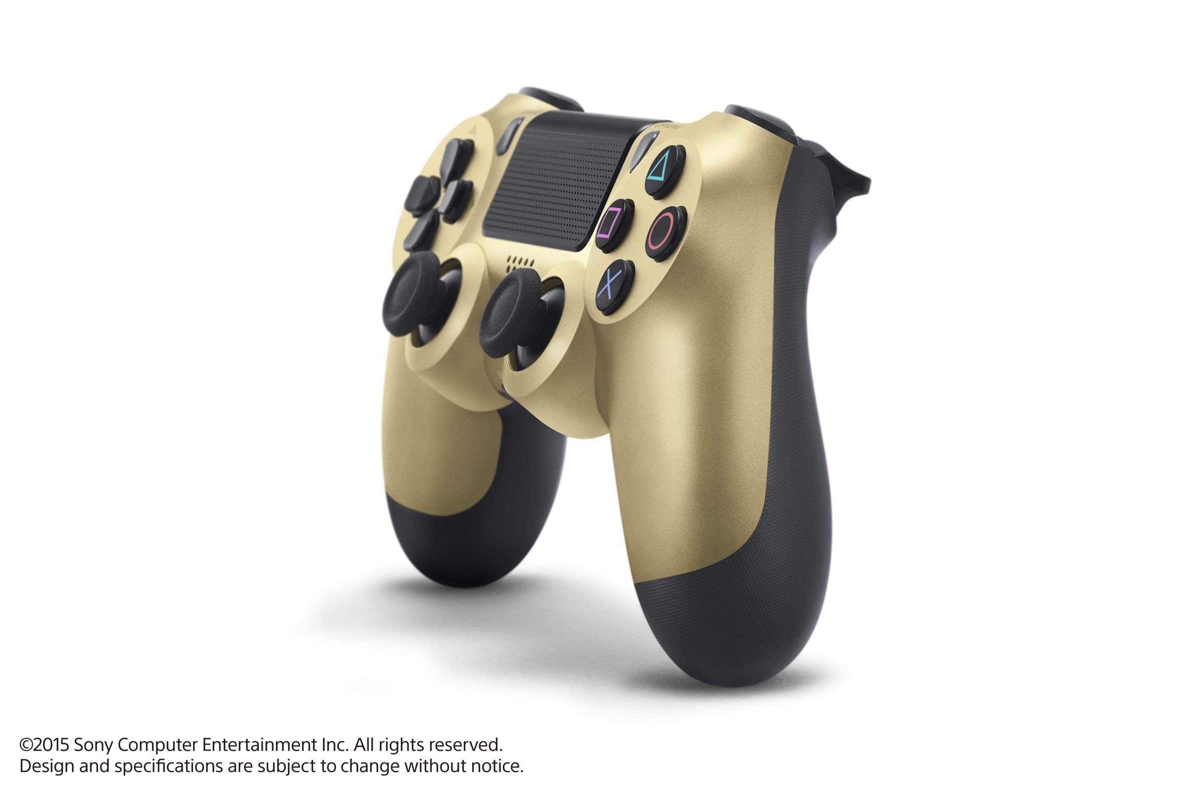 Wireless DualShock 4 Controller for PS4 - Gold Edition (Renewed) | Compatible with PlayStation 4 & PC Gaming | Perfect for Action, Racing & Sports Games