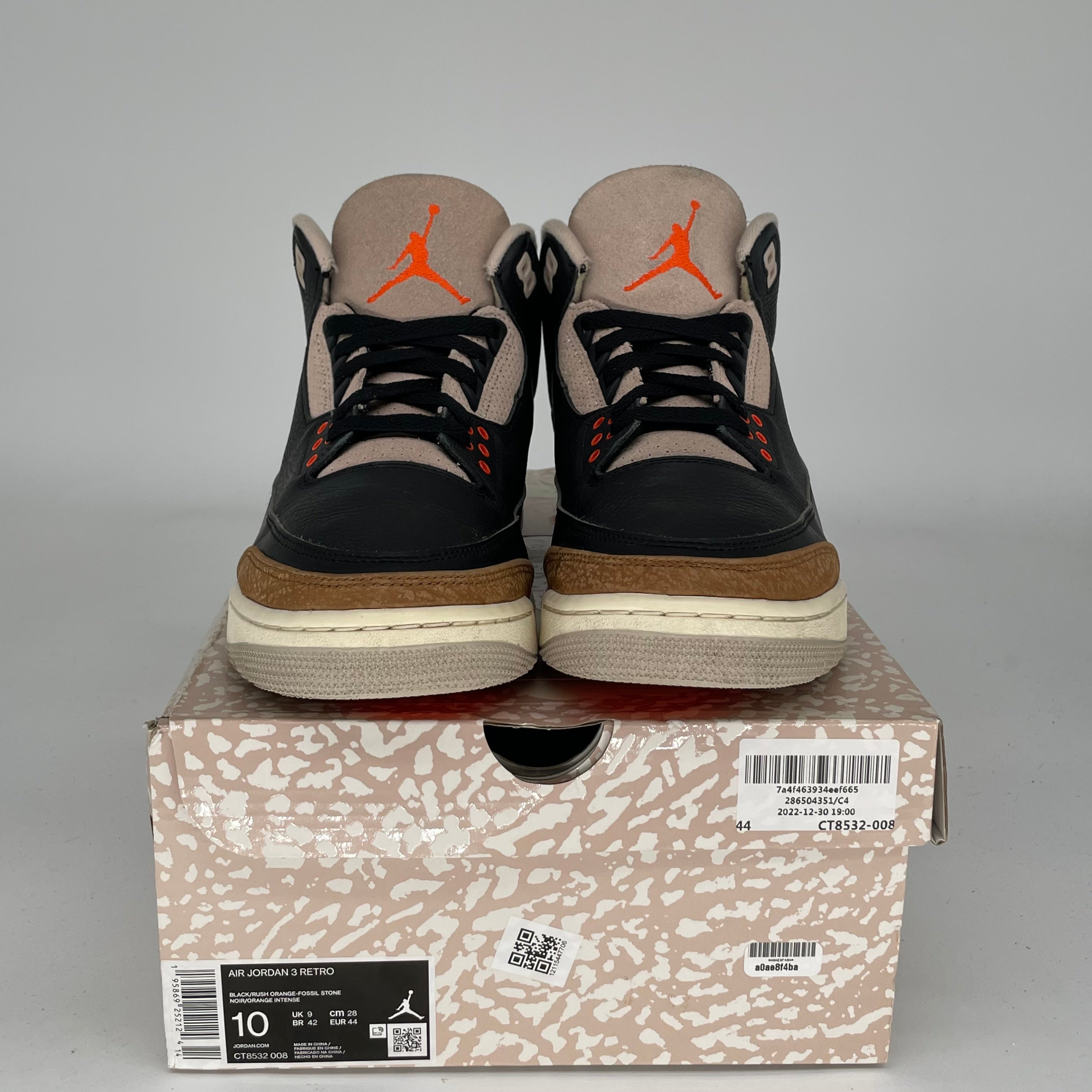 AIR JORDAN 3 DESERT ELEPHANT Men's Basketball Shoes - Size 10 (CT8532-008) | Retro Sneakers for Streetwear & Casual Outfits