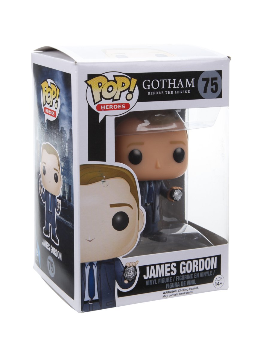 Funko POP TV: Gotham - James Gordon Collectible Action Figure for DC Fans | Perfect for Display, Gifts & Comic Book Collections
