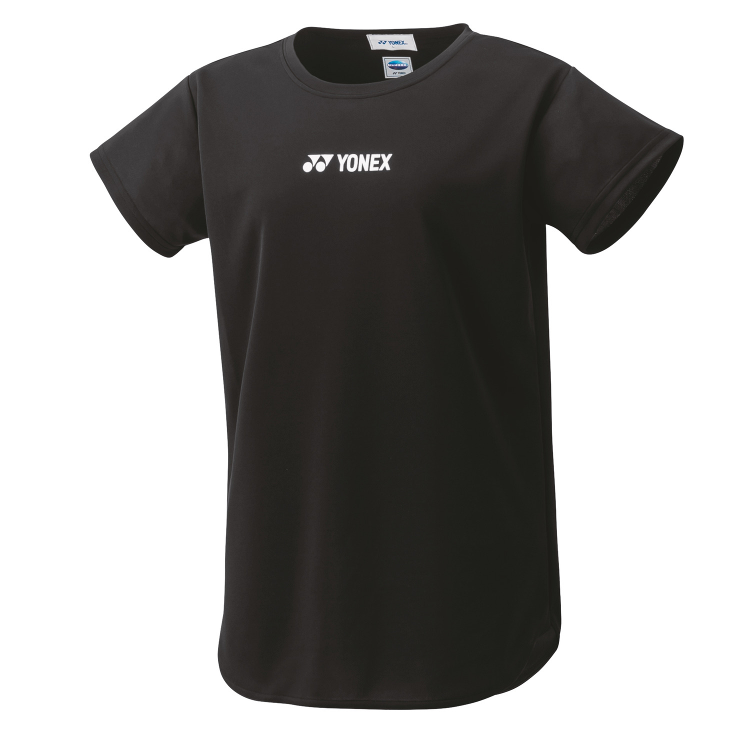 Yonex Women's Performance Sports Shirt - Breathable Tennis & Badminton Top (Black, Made in Japan) | Ideal for Gym Workouts, Court Sports & Active Lifestyle