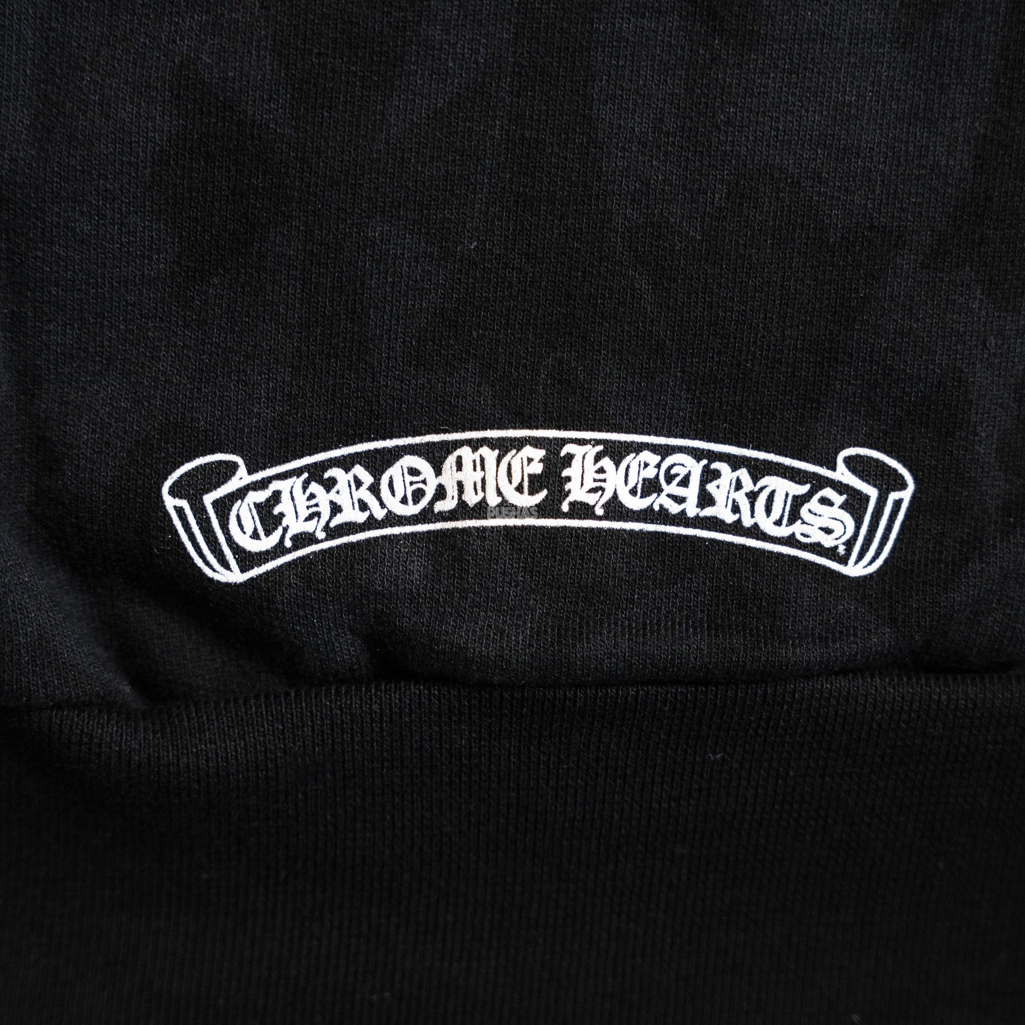 Chrome Hearts Cemetery Cross Print Zip Up Hoodie - Black Gothic Streetwear for Men & Women | Perfect for Casual Outfits, Concerts, and Urban Fashion