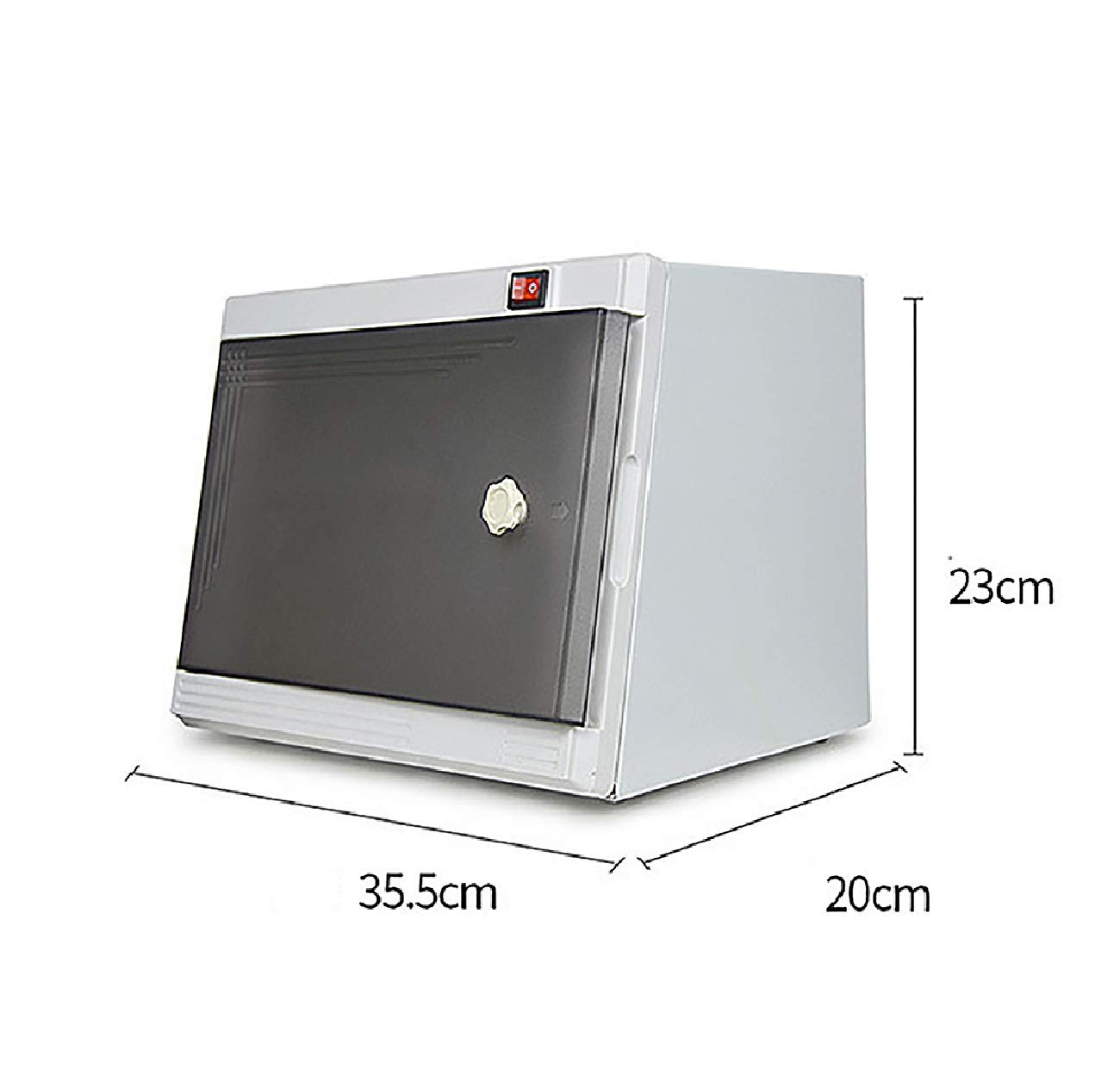 Professional UV Sterilizer Cabinet for Beauty Salon & Home Use - Ozone Disinfection for Towels, Scissors, Clothing & Nail Tools | Portable Sterilizer Box & Spray | Elitzia ETXD010 UV Cleaner | Perfect for Salon Hygiene, Baby Item Sanitizing & Travel Essentials Disinfection