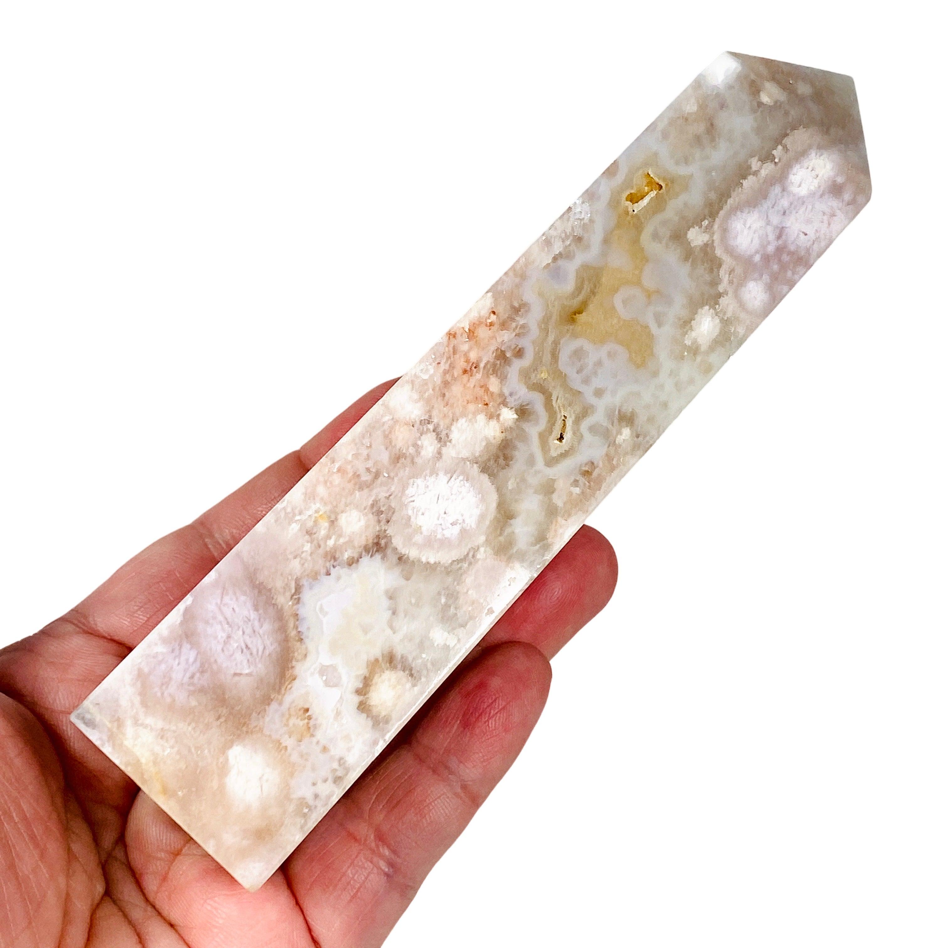 Natural Pink Amethyst Crystal Tower - Healing Stone for Meditation, Reiki & Home Decor (PAT 01) | Perfect for Spiritual Healing, Chakra Balancing & Positive Energy