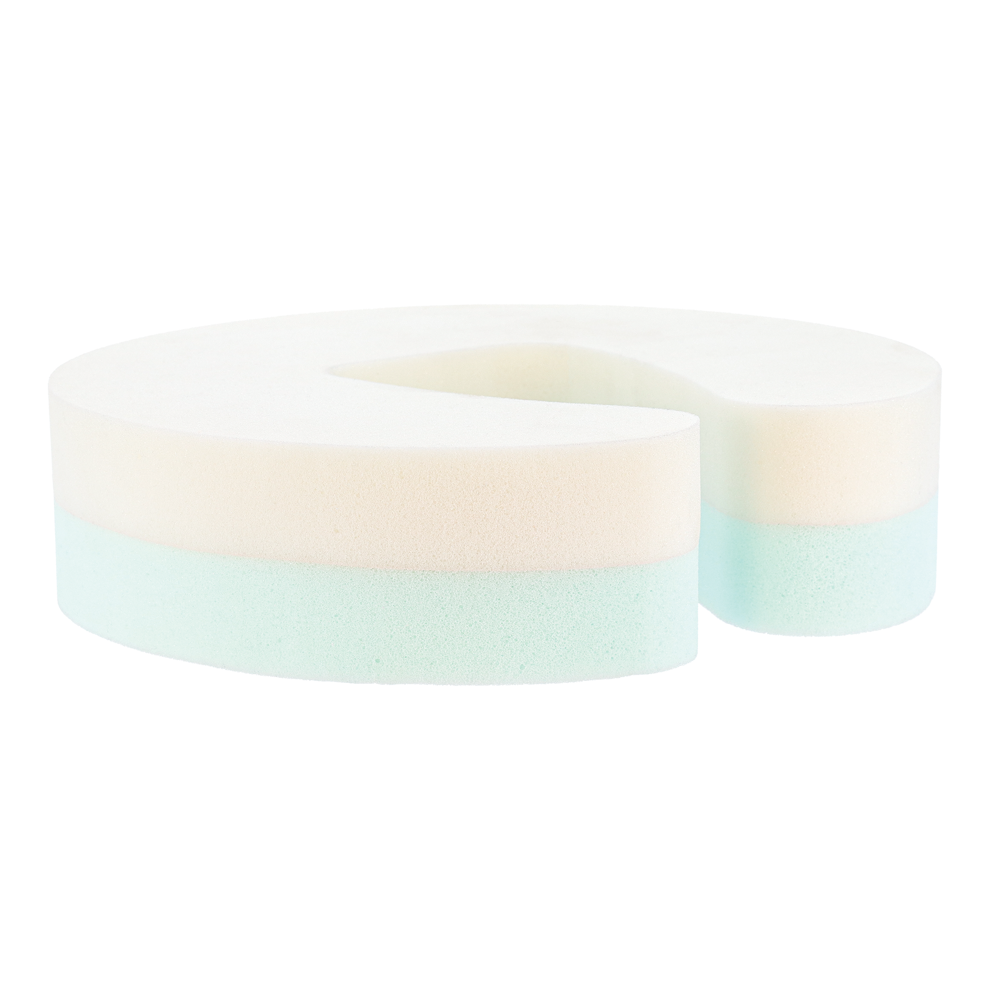 Memory Foam Face Cradle Vinyl Cover - Soft & Comfortable for Massage Tables & Spa Treatments - Perfect for Chiropractic, Facial, and Massage Therapy Sessions