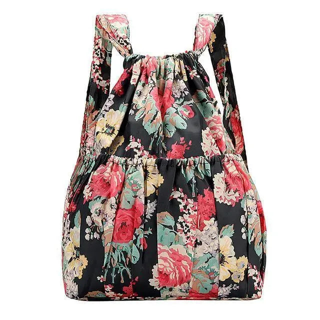 Vintage Printed Ethnic Backpack - Stylish Boho Travel Bag for Women & Men - Perfect for Hiking, Festival, College & Daily Use