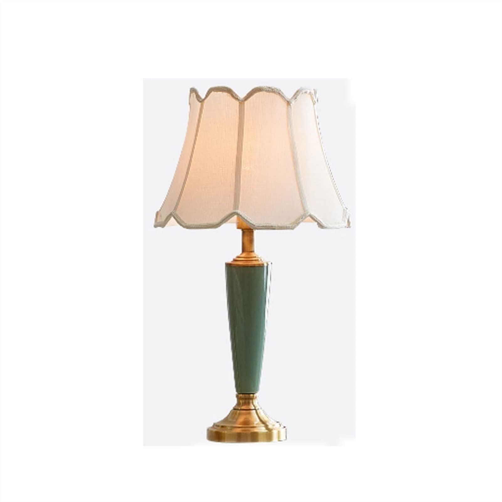 Modern Copper Table Lamp - Minimalist Bedside & Desk Light for Bedroom, Living Room, Study | European Farmhouse Style, Luxury Decorative Lighting for Night Reading & Cozy Ambience