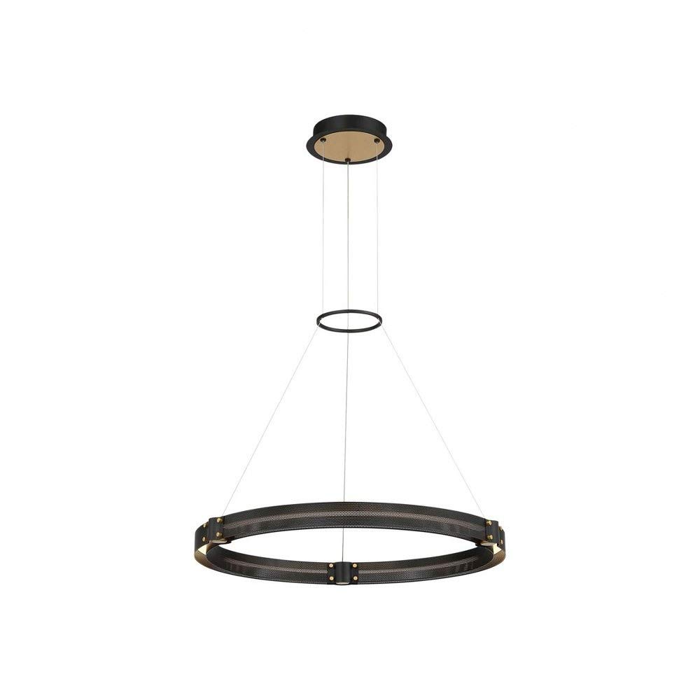 Eurofase Admiral Small Chandelier - 1 Light Modern Mini Crystal Ceiling Fixture for Dining Room, Bedroom, or Entryway Lighting