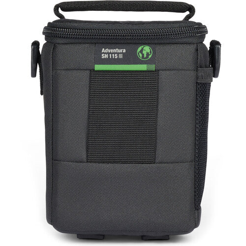 Lowepro Adventura SH 115 III DSLR Camera Shoulder Bag - Compact & Lightweight (Black) - Perfect for Travel, Hiking & Everyday Photography