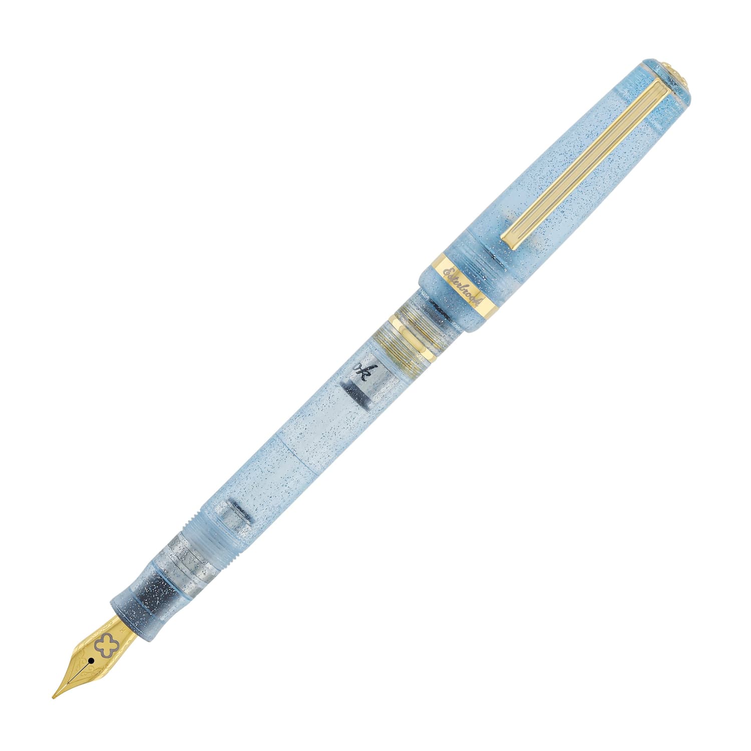 Esterbrook JR Pocket Fountain Pen - Gold Trim Twinkle Design | Compact & Stylish Writing Tool for Journaling, Note-Taking & Everyday Carry