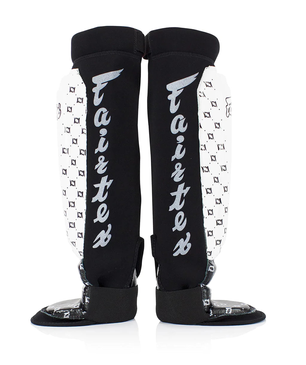 Fairtex SP6 Neoprene Muay Thai Shin Guards - Premium Kickboxing & MMA Protective Gear for Training & Competition - Ideal for Martial Arts, Fitness & Combat Sports