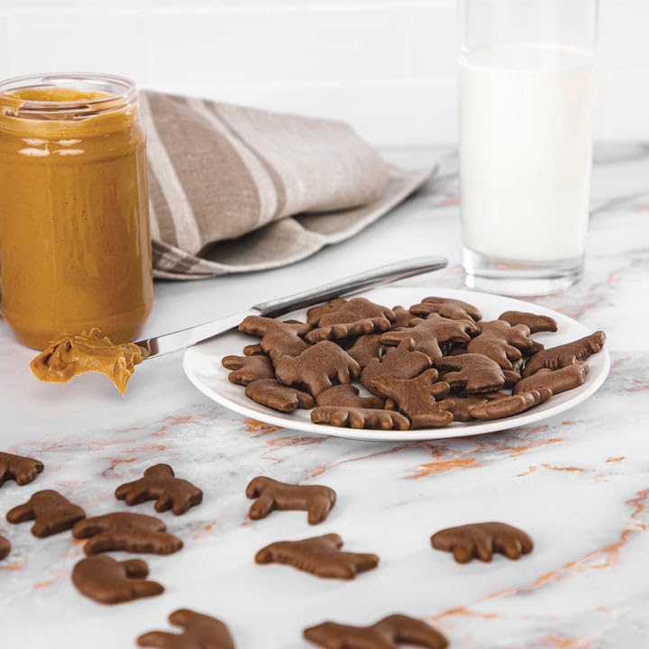 Stauffers Chocolate Animal Crackers - 12 Pack (8oz Bags) | Classic Animal-Shaped Cookies for Kids & Family | Perfect for School Lunches, Birthday Parties & Snack Time