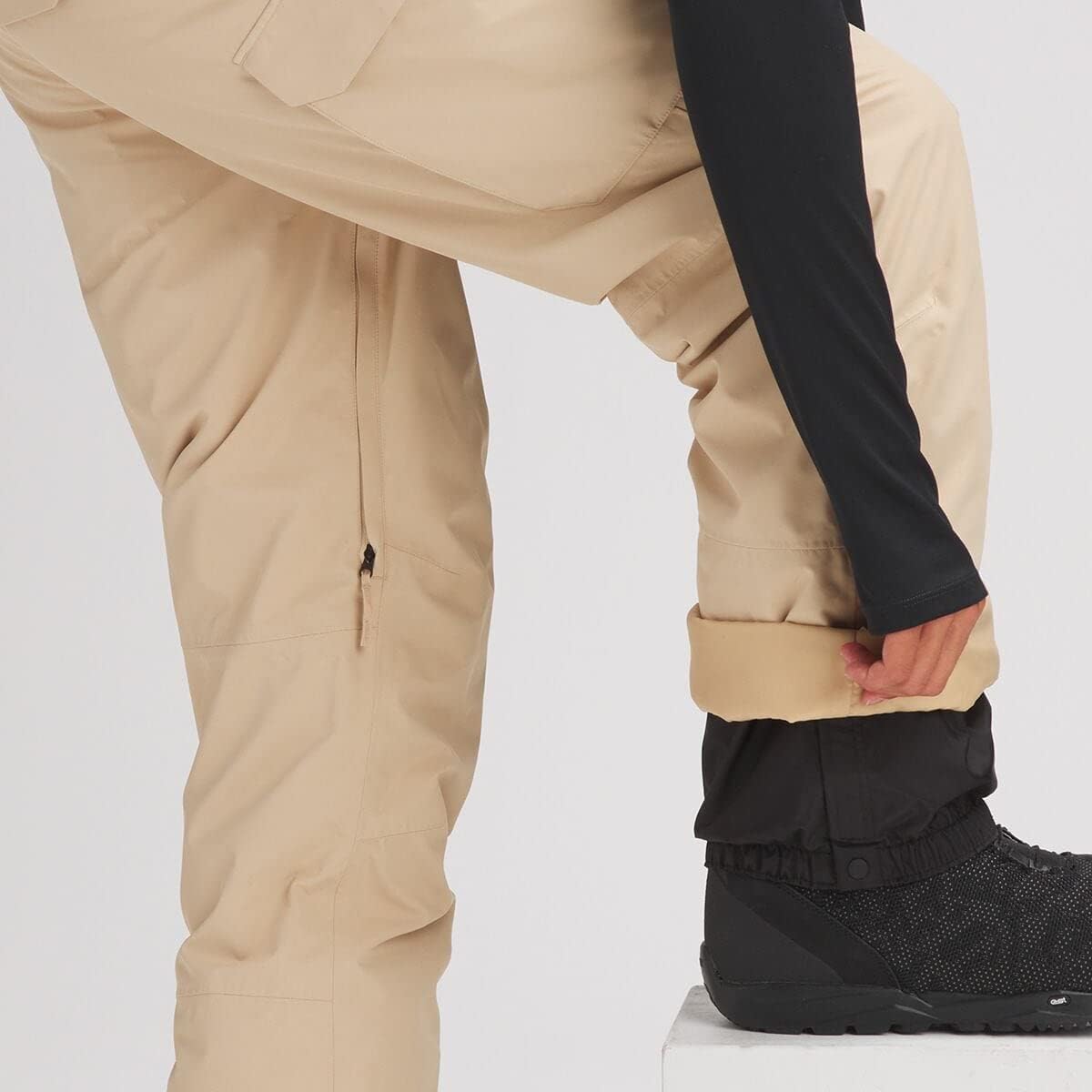 Men's Insulated Snow Pants - Waterproof Winter Ski Pants for Men - Warm Thermal Snowboarding Trousers for Cold Weather - Perfect for Skiing, Snowboarding & Outdoor Winter Activities