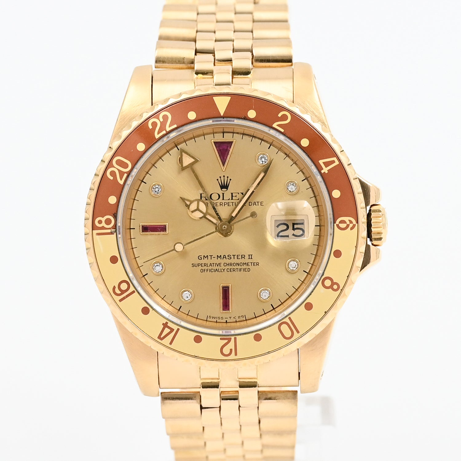 Vintage Rolex GMT-Master 1675 Pepsi Bezel Men's Watch 1983 - Classic Luxury Timepiece for Travel, Business & Collectors