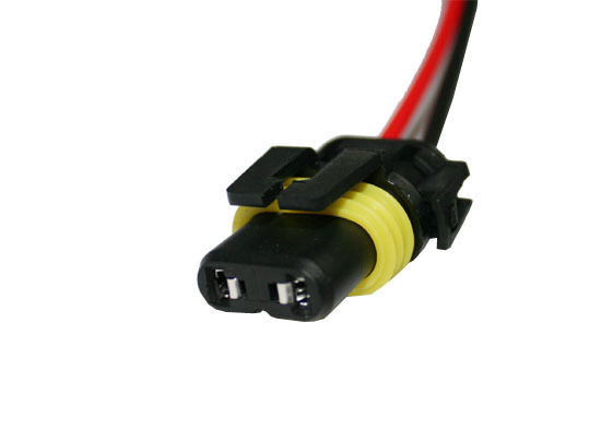 5202 H16 Wire Harness for HID Ballast to Stock Socket - Compatible with HID Conversion Kits - Perfect for Car Headlight Upgrades & DIY Automotive Electrical Projects