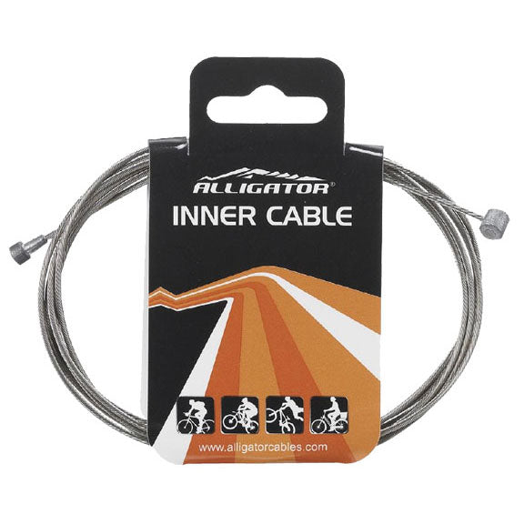 Premium Galvanized Alligator Brake Cable for Mountain Bikes - Durable Braking Solution for Off-Road Cycling & Trail Adventures