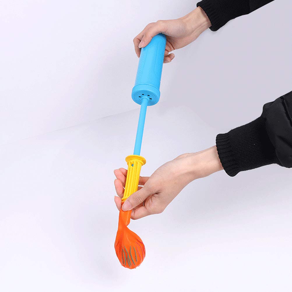 Portable Hand Air Pump for Exercise Balls, Pool Floats, Balloons - Manual Inflator for Kids & Adults - Perfect for Gym, Pool Parties, and Outdoor Activities