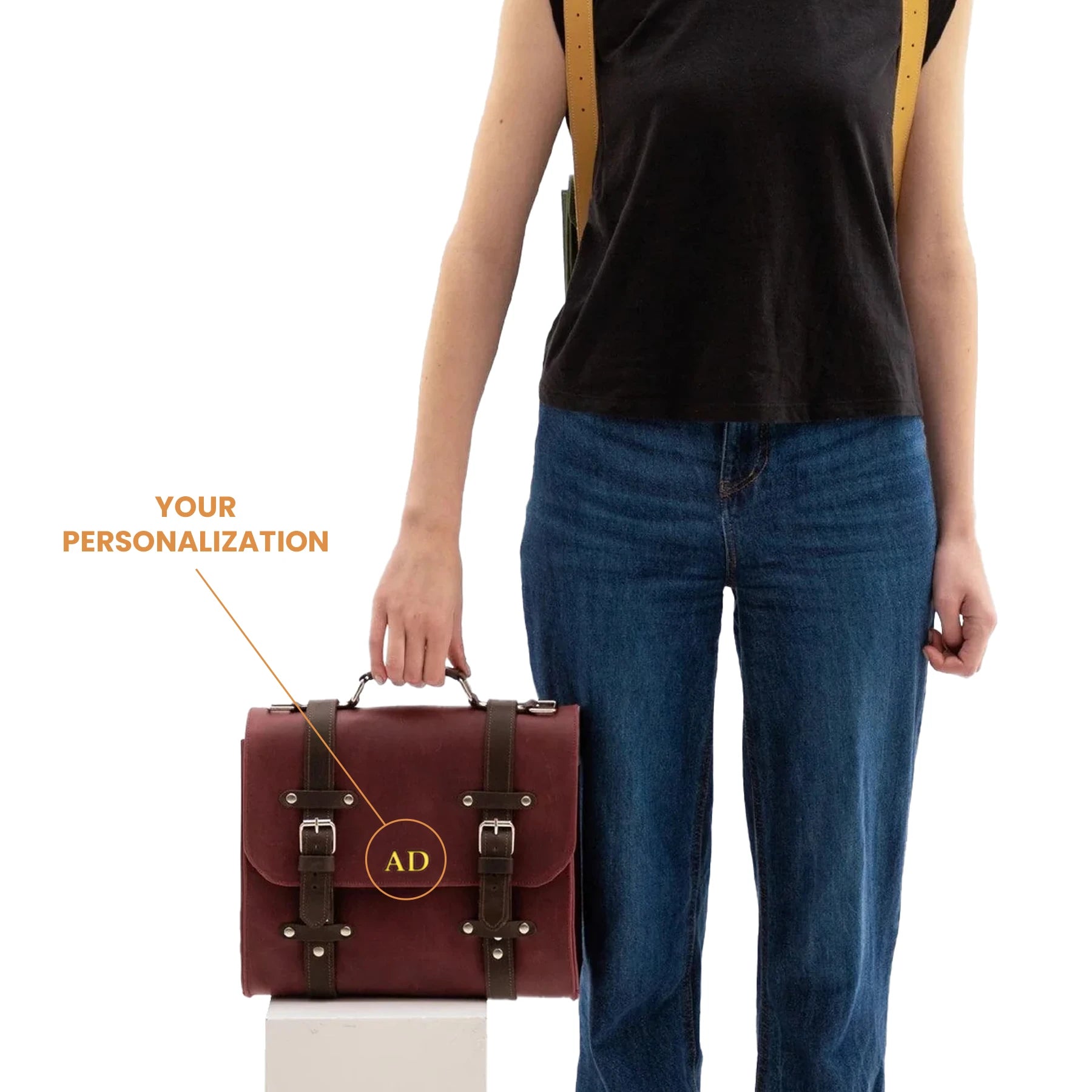 Professional Lora Leather Briefcase Bag for Men & Women - Stylish & Durable Office Work Bag - Perfect for Business Meetings, Commuting & Travel