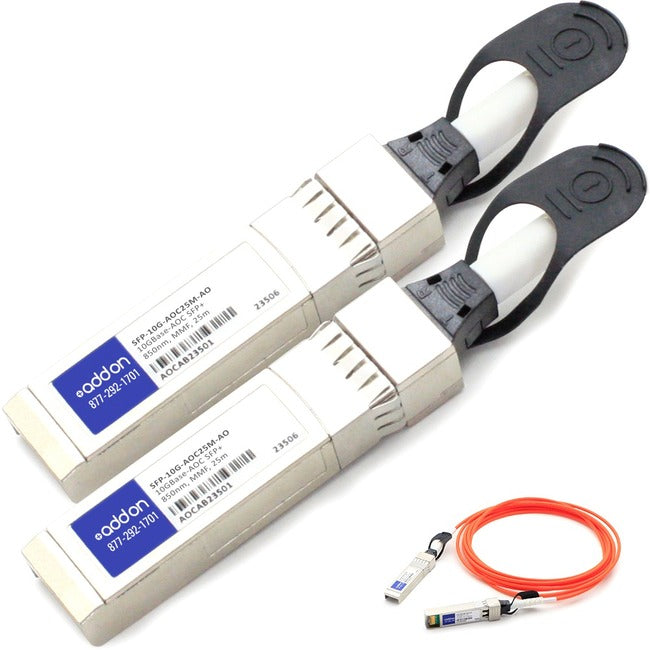 25M Cisco SFP+ 10G AOC Active Optical Cable - 10GBase Compatible DAC TAA Compliant for High-Speed Data Center & Server Connectivity