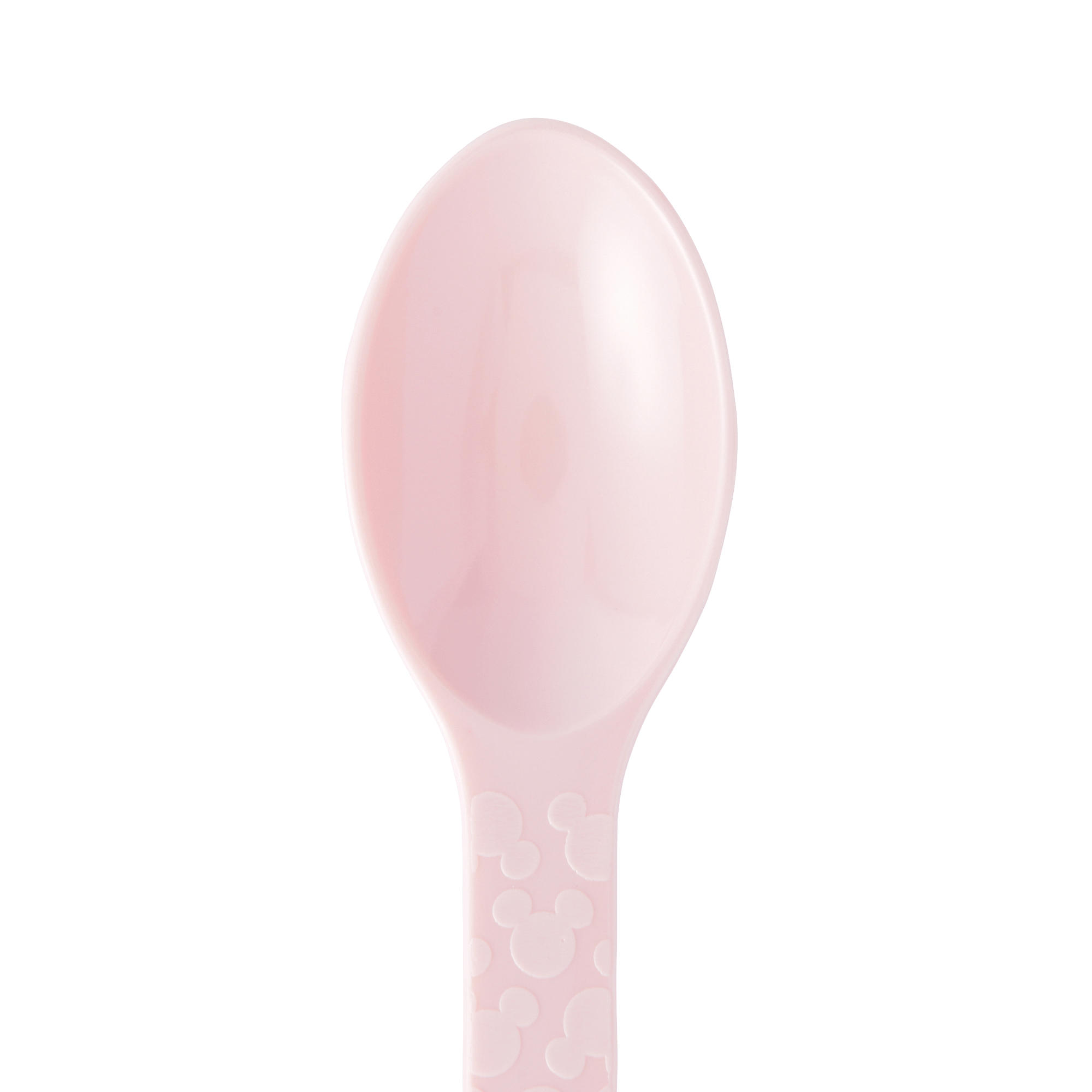 Disney Mickey Mouse Melamine Spoon - Durable BPA-Free Pink Spoon for Kids, Perfect for Home, School, Picnics & Travel