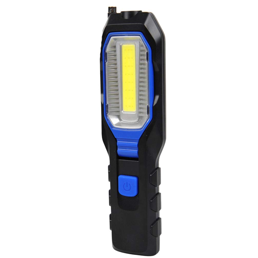 Rechargeable LED Magnetic Flashlight - Handheld Inspection Light for Car Repair, Work, and Emergency Use | Garneck Bright Torch with Long Battery Life