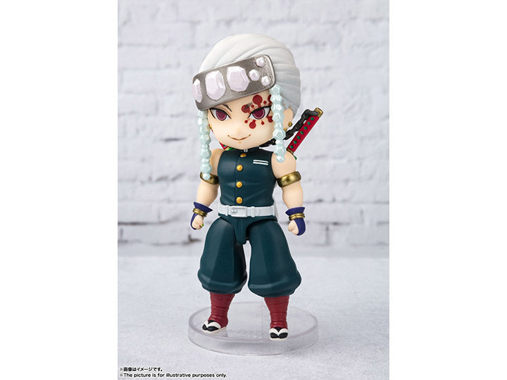 Bandai Figuarts Mini #025 Demon Slayer Kimetsu no Yaiba Uzui Tengen Action Figure - Anime Collectible for Fans & Gift Idea | Perfect for Display, Cosplay & Anime Enthusiasts