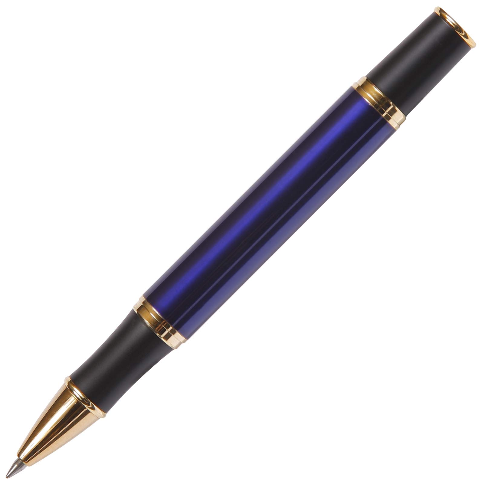 Lanier Gripper Rollerball Pen - Blue Ink Comfort Grip Writing Pen with Gift Box | Smooth Writing for Office, School & Everyday Use
