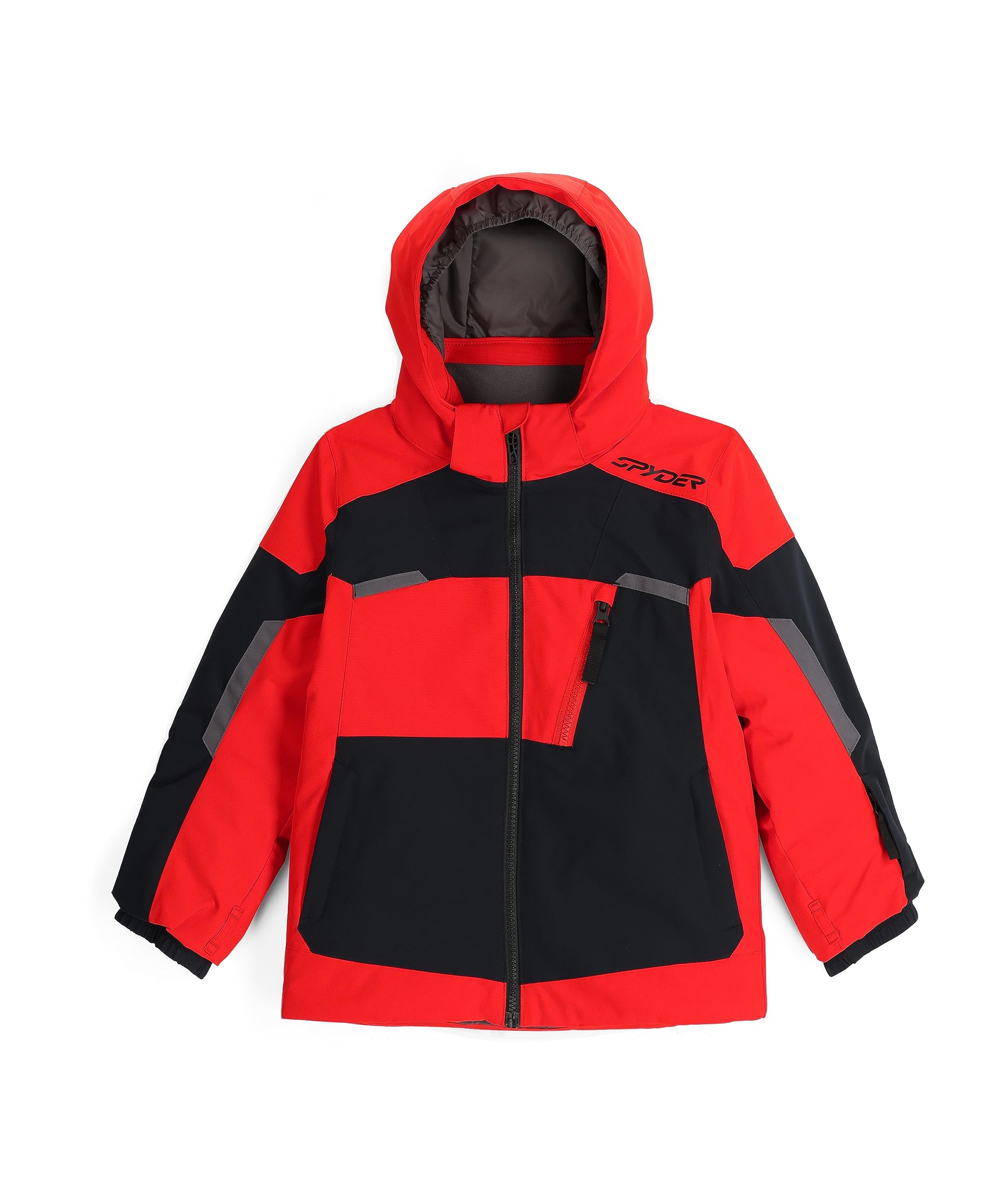 Spyder Boys Leader Insulated Ski Jacket - Waterproof Winter Jacket for Kids - Warm Snow Jacket for Boys Skiing, Snowboarding & Outdoor Activities