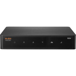 Aruba 9004 (RW) 4-Port Gigabit Ethernet RJ45 Gateway - 1U Rack Mountable or Desktop Network Switch for Business & Data Centers | High-Speed Connectivity & Easy Management