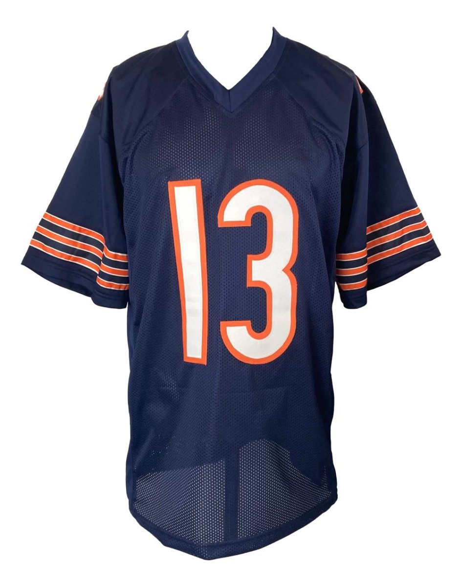 Keenan Allen Chicago Bears Signed Navy Blue Football Jersey - Authentic NFL Collectible for Fans, Sports Memorabilia & Game Day Display